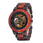 * BOBO BIRD Men's Mechanical Wood Watch – Bold & Eco-Luxury