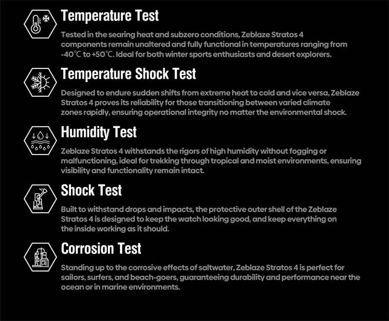 Zeblaze Stratos 4 GPS Smartwatch for Adventurers Alcom Distribution
