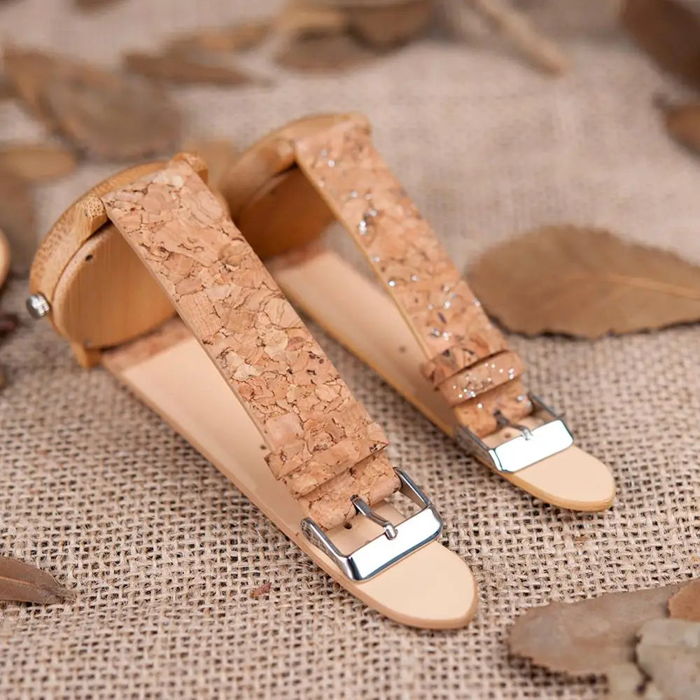 BOBO BIRD Couple Bamboo Handmade Watches