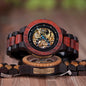 * BOBO BIRD Men's Mechanical Wood Watch – Bold & Eco-Luxury