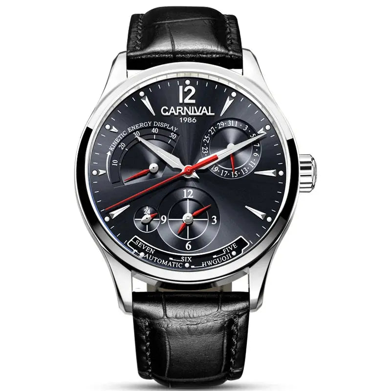 Original CARNIVAL Fashion Men’s Multifunction Automatic Watch Alcom Distribution