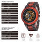 * BOBO BIRD Men's Mechanical Wood Watch – Bold & Eco-Luxury