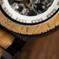 * BOBO BIRD Men's Mechanical Wood Watch – Bold & Eco-Luxury