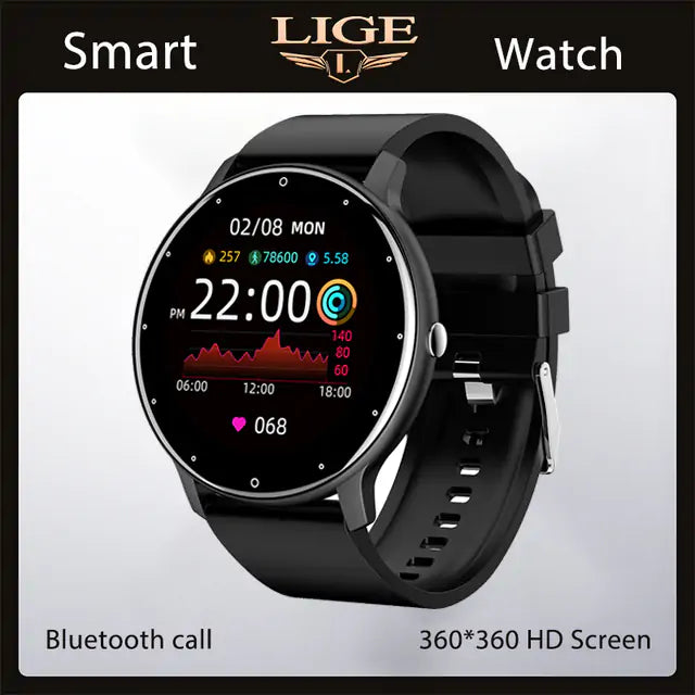 2024 New Smart Watch Full Touch Screen Fitness Tracker SmarWatches Heart Rate