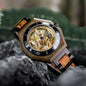 * BOBO BIRD Men's Mechanical Wood Watch – Bold & Eco-Luxury