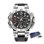 FOXBOX Men’s Military Sports Watch – Waterproof Quartz Digital LED