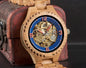 * BOBO BIRD Men's Mechanical Wood Watch – Bold & Eco-Luxury