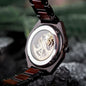* BOBO BIRD Men's Mechanical Wood Watch – Bold & Eco-Luxury