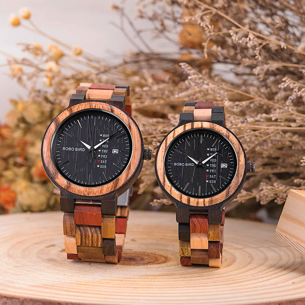 BOBO BIRD Luxury Couple Watch