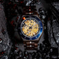 * BOBO BIRD Men's Mechanical Wood Watch – Bold & Eco-Luxury