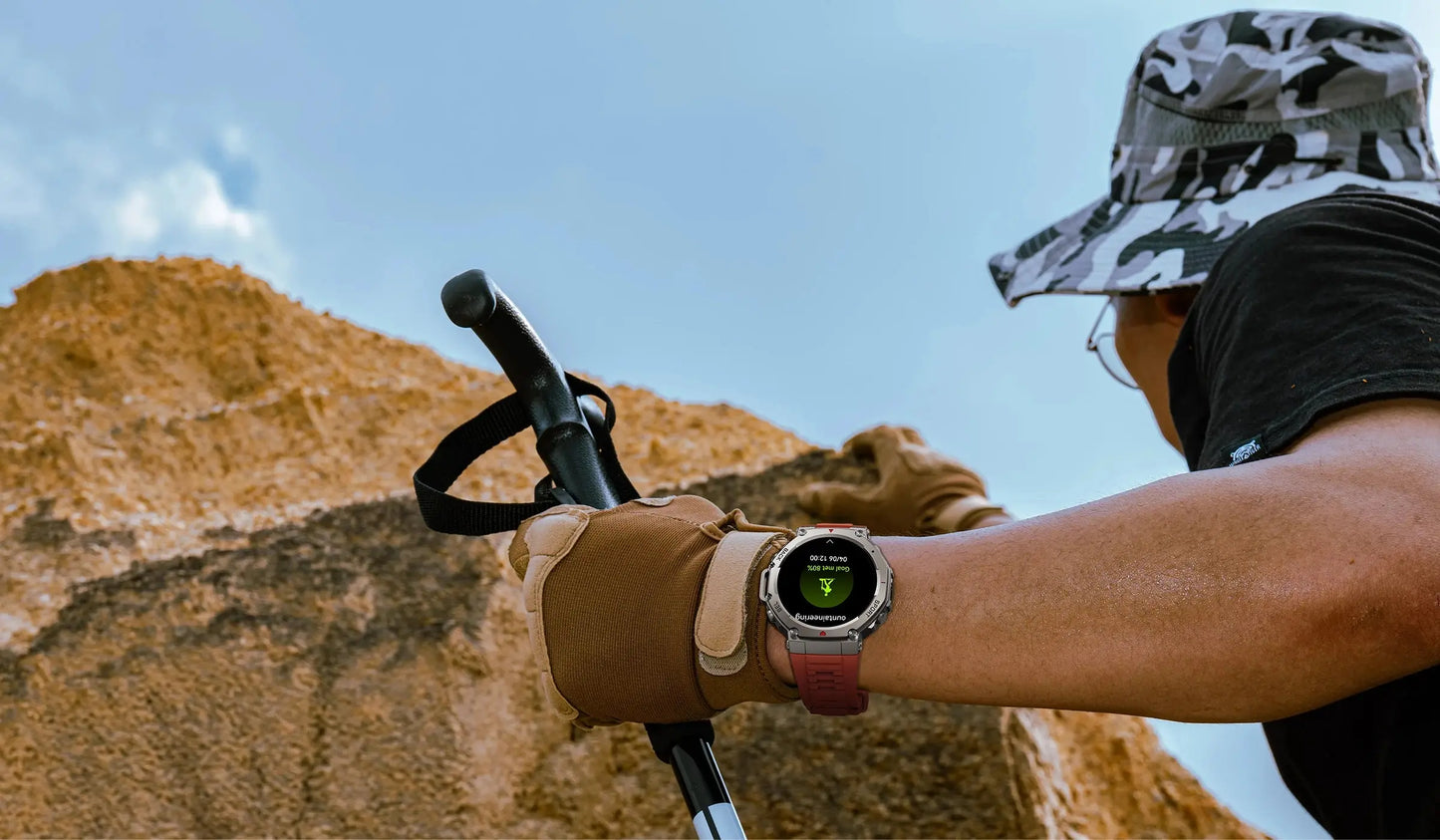 Rugged Military GPS Smartwatch for Men – Waterproof, AMOLED Display Alcom Distribution