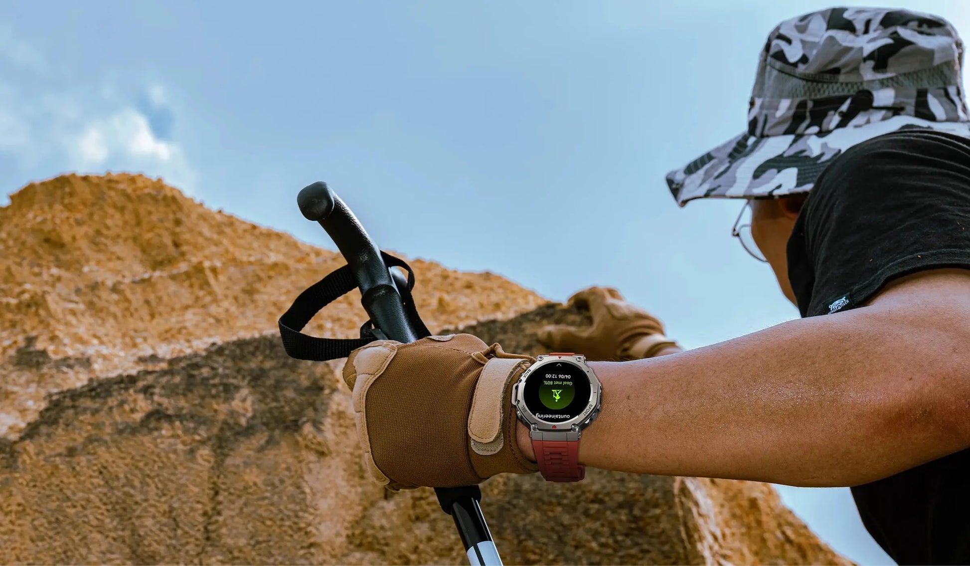 Rugged Military GPS Smartwatch for Men – Waterproof, AMOLED Display Alcom Distribution