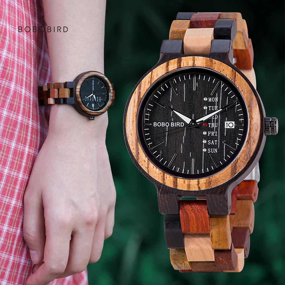 BOBO BIRD Luxury Couple Watch