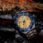 * BOBO BIRD Men's Mechanical Wood Watch – Bold & Eco-Luxury