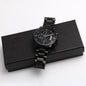 *The Husband/Boyfriend Black Chronograph Watch is the ultimate unique and luxury gift for your Husband, perfect for Christmas, anniversaries, birthdays, Father's Day, Valentine's Day, or simply as a heartfelt "just because