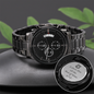 *The Husband/Boyfriend Black Chronograph Watch is the ultimate unique and luxury gift for your Husband, perfect for Christmas, anniversaries, birthdays, Father's Day, Valentine's Day, or simply as a heartfelt "just because