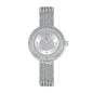 Alcom Distribution silver crystal bracelet watch for women hot-selling ladies quartz watch elegant dress