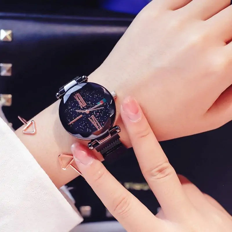 Stainless Steel Mesh Strap Watch