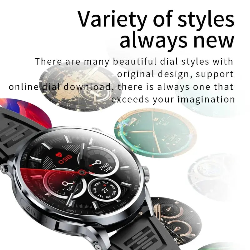 Stylish GPS smart watch fitness tracking with customizable dial designs for personal flair