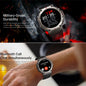 Alcom Distribution GPS smartwatch with long battery life featuring military-grade durability and Bluetooth call functionality