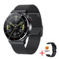LIGE smart business watch with black mesh band and digital display by Alcom Distribution