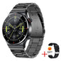 LIGE smart business watch with black stainless steel band and digital display by Alcom Distribution