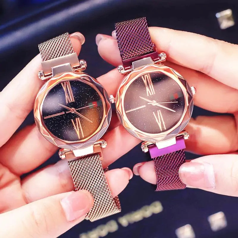 Stainless Steel Mesh Strap Watch