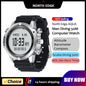 Alcom Distribution North Edge AQUA men dive watch with digital compass and 50M water resistance
