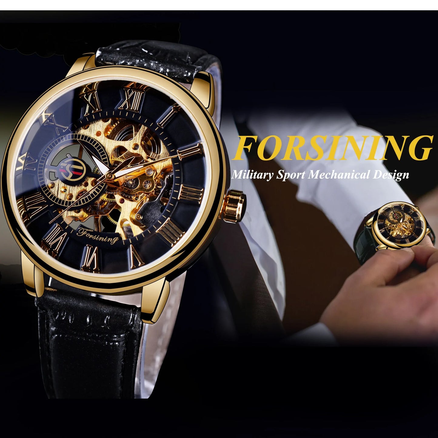 Men Mechanical Luxury Watch