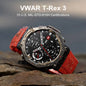VWAR T-Rex 3 GPS smartwatch with long battery life and durable design by Alcom Distribution