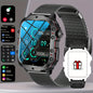 Waterproof fitness smartwatch by Alcom Distribution with metal mesh band and touch screen display