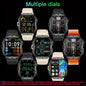 Alcom Distribution waterproof fitness smartwatch collection showing multiple dials and colorful displays