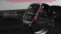 Alcom Distribution waterproof fitness smartwatch with 1.96 inch high definition screen and black strap