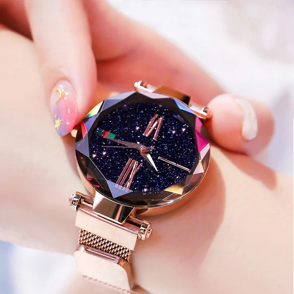 Stainless Steel Mesh Strap Watch