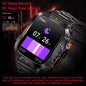 Alcom Distribution fitness tracker smart watch for men with sleep monitor and heart rate monitor display
