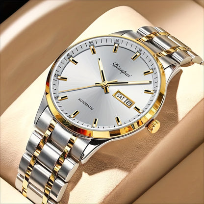 Dianpai Men's Fully Automatic Mechanical Watch, Simple Thin Business Watch