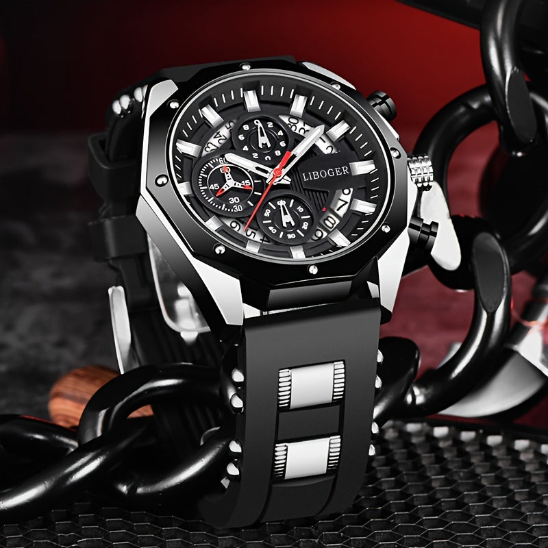 Stylish Business Men’s Quartz Sports Watch - The Perfect Blend of Elegance and Functionality