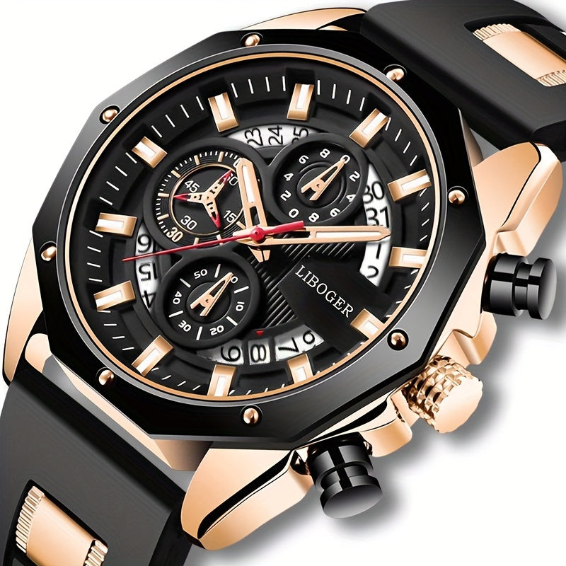 Stylish Business Men’s Quartz Sports Watch - The Perfect Blend of Elegance and Functionality