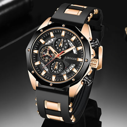 Stylish Business Men’s Quartz Sports Watch - The Perfect Blend of Elegance and Functionality