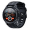 Alcom Distribution Bluetooth Call Fitness Watch with black strap and digital display showing time and health stats