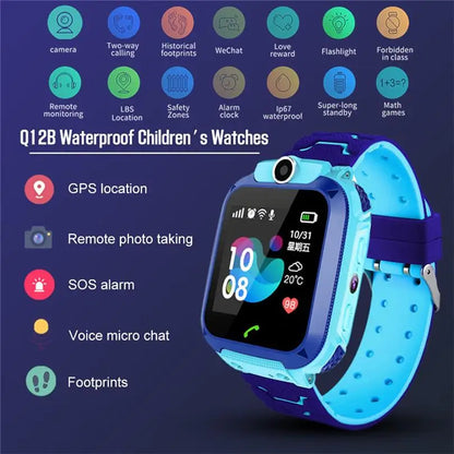 Children Kids Smart Watch Tracker Anti-Lost