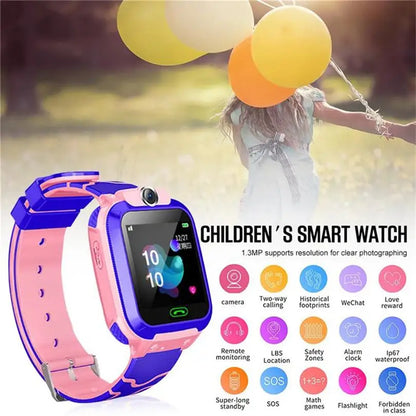 Children Kids Smart Watch Tracker Anti-Lost