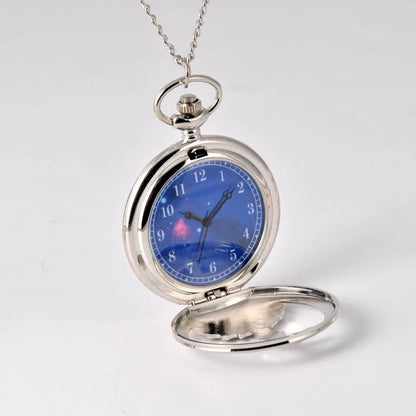 The Little Prince Planet Blue Bronze Vintage Quartz Pocket Watch: A Timeless Gift for Young Dreamers