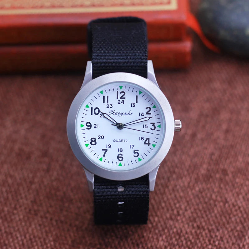 2024 Chaoyada Children Luminous Pointer Quartz Waterproof Watch