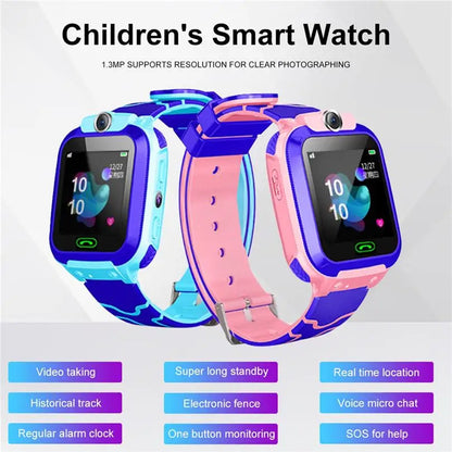 Children Kids Smart Watch Tracker Anti-Lost