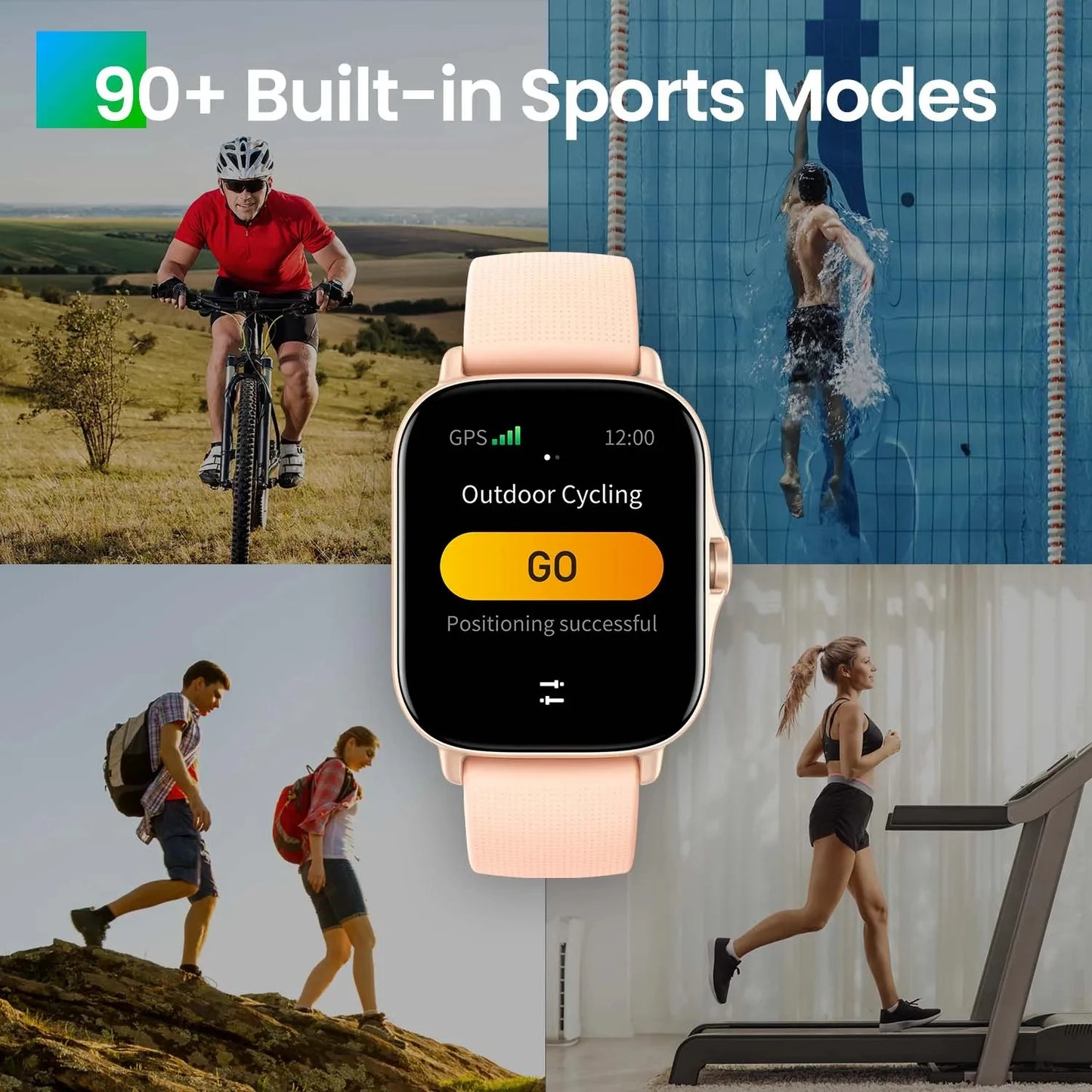 Amazfit GTS 2 Smartwatch All-round Health and Fitness Tracking For Android IOS Phone