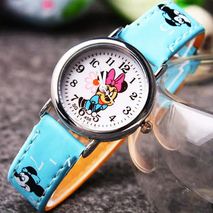 Disney Minnie Cute Cartoon Girls Kids Quartz Watch