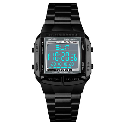 SKMEI 1381 Men's Large Dial Digital Sports Watch