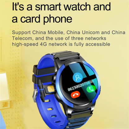 4G Smart Watch for Kids: IP67 Waterproof with GPS, WiFi, and SOS Functionality