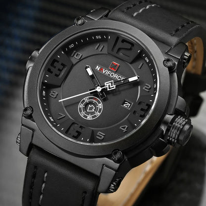 NAVIFORCE 9099 Men’s Quartz Watch: Rugged Style Meets Reliable Performance